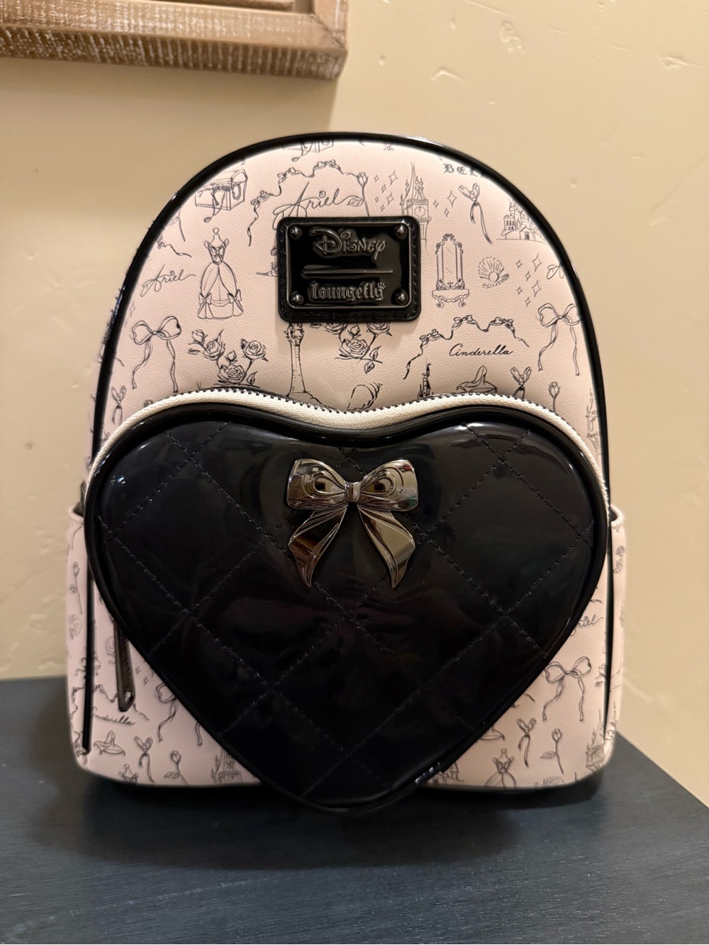 Disney Princess Sketch Loungefly Mini Backpack